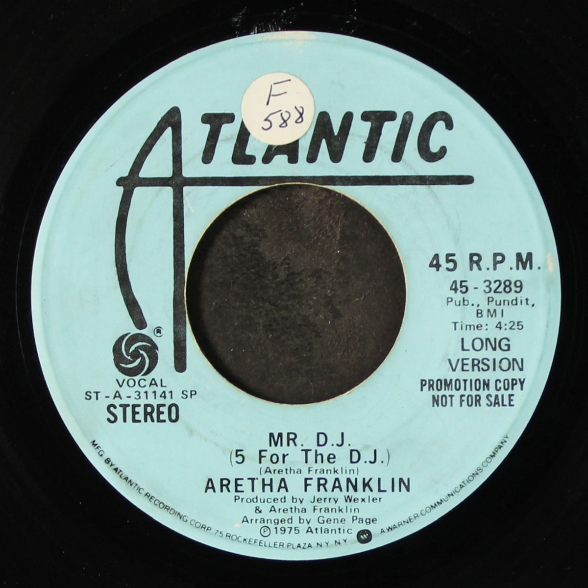 mr. d.j. by ARETHA FRANKLIN