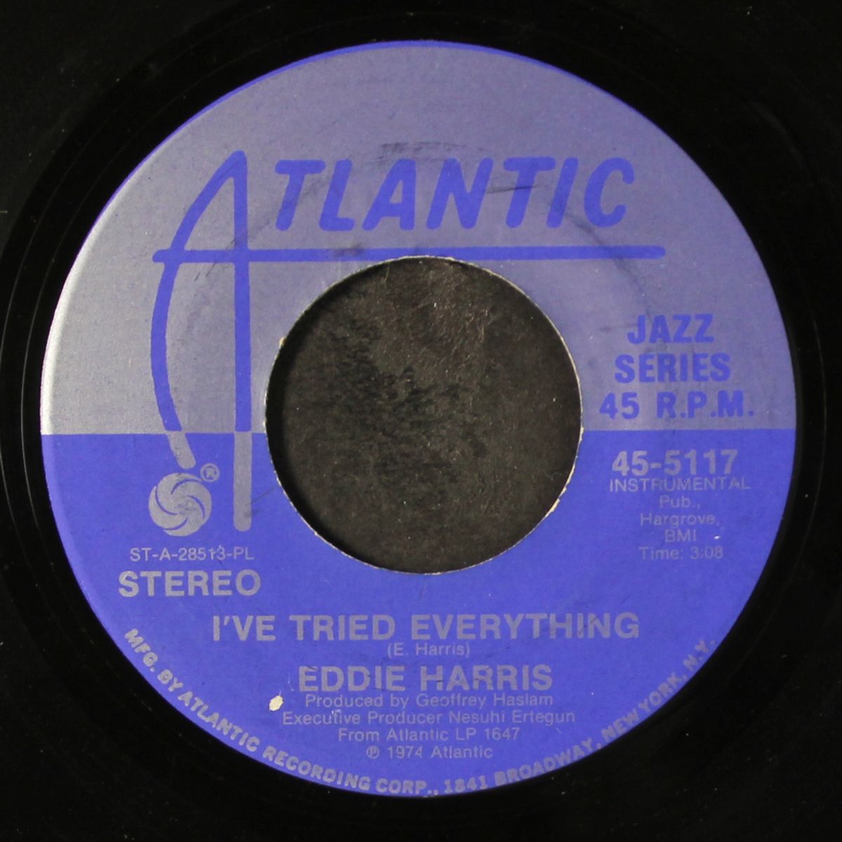 i've tried everything / baby by EDDIE HARRIS