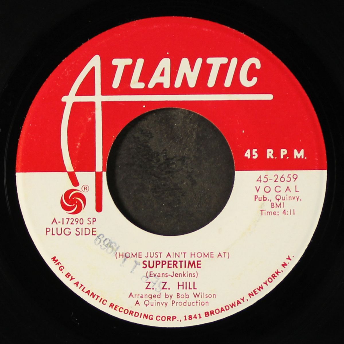 suppertime / it's a hang up baby by Z.Z. HILL