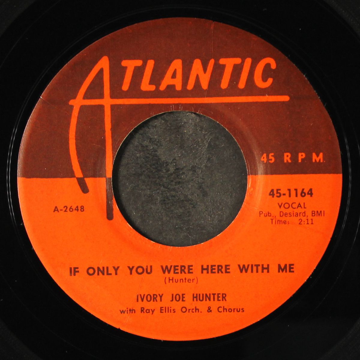 all about the blues / if only you were here with me by IVORY JOE HUNTER