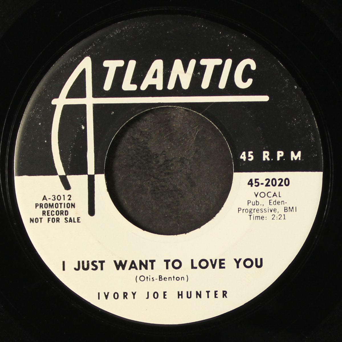 just want to love you / now i don't worry no more by IVORY JOE HUNTER