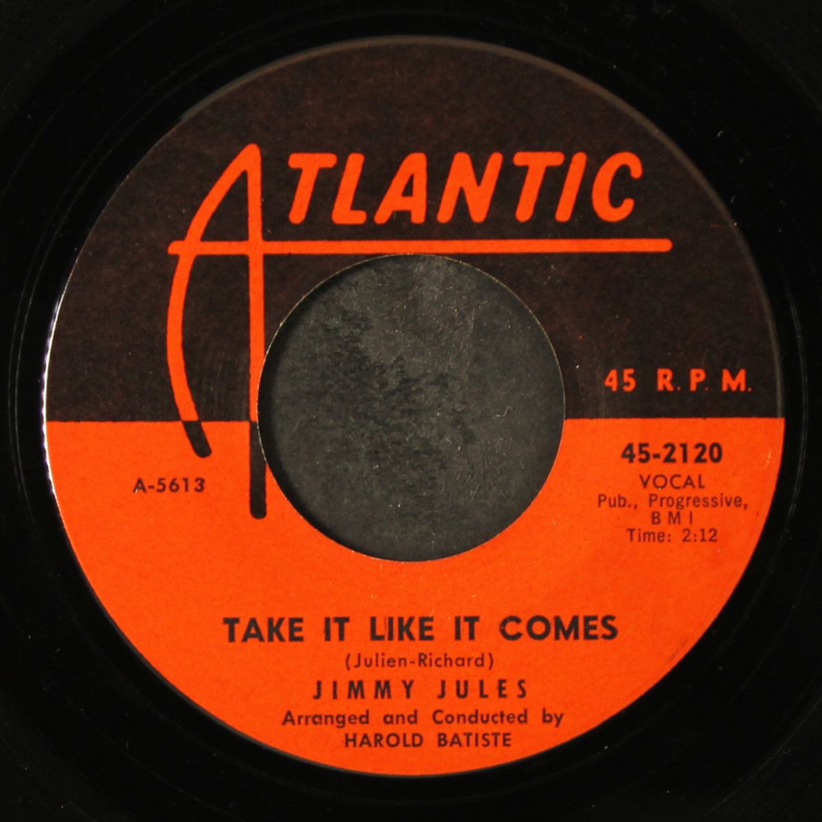 talk about you / take it like it comes by JIMMY JULES