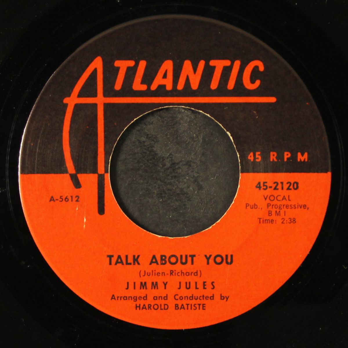 talk about you / take it like it comes by JIMMY JULES