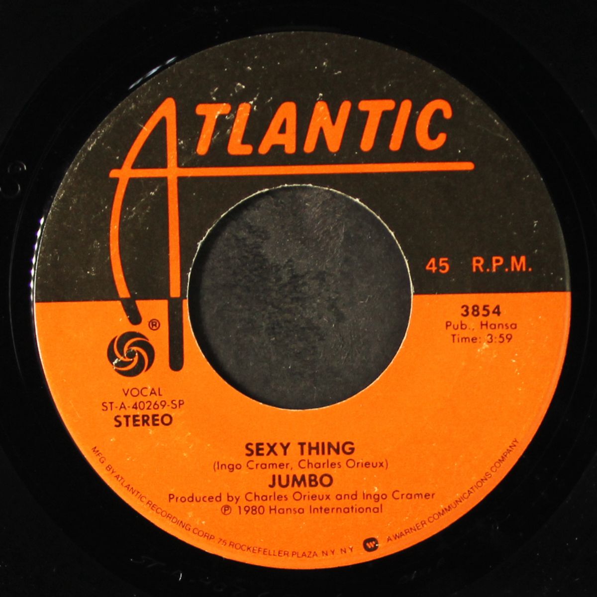 take it light / sexy thing by JUMBO