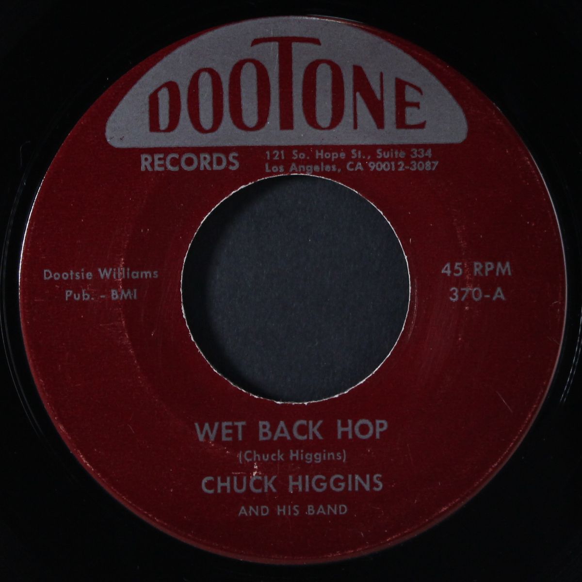 wet back hop / don't you know i love you by CHUCK HIGGINS
