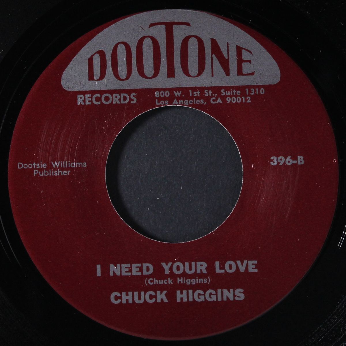 oh yeah / i need your love by CHUCK HIGGINS
