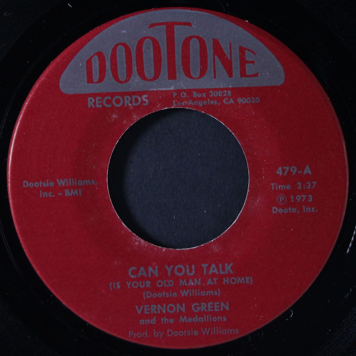 can you talk / you don't know by VERNON GREEN & MEDALLIONS