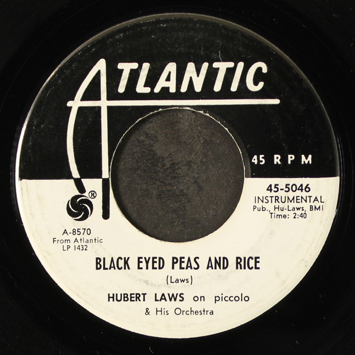 miss thing / black eyed peas and rice by HUBERT LAWS