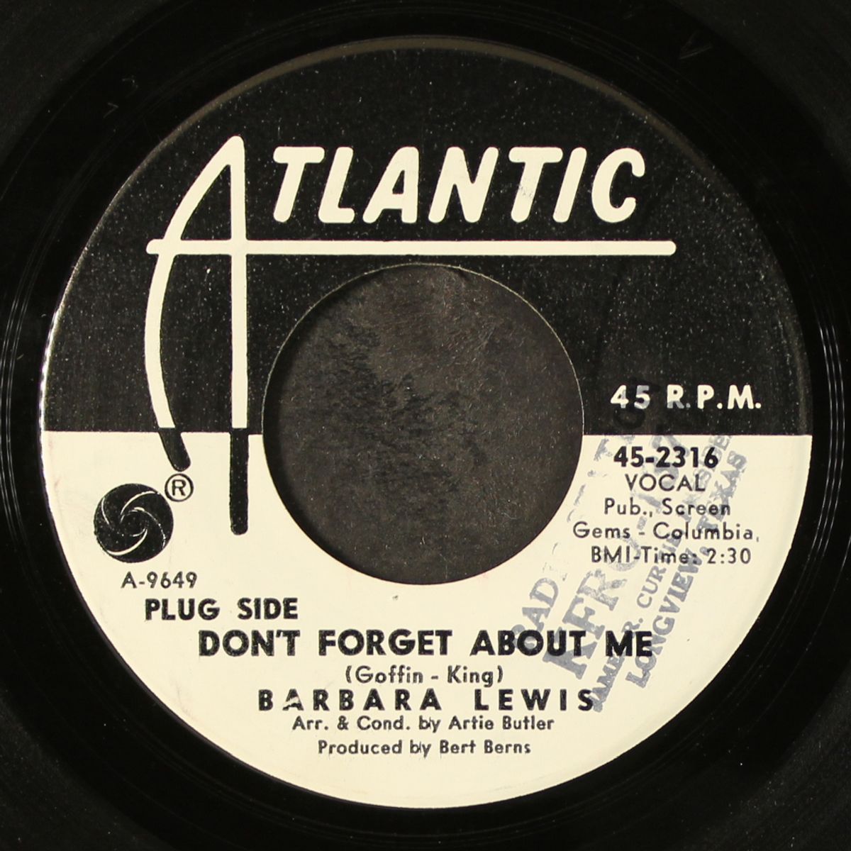 don't forget about me / it's magic by BARBARA LEWIS