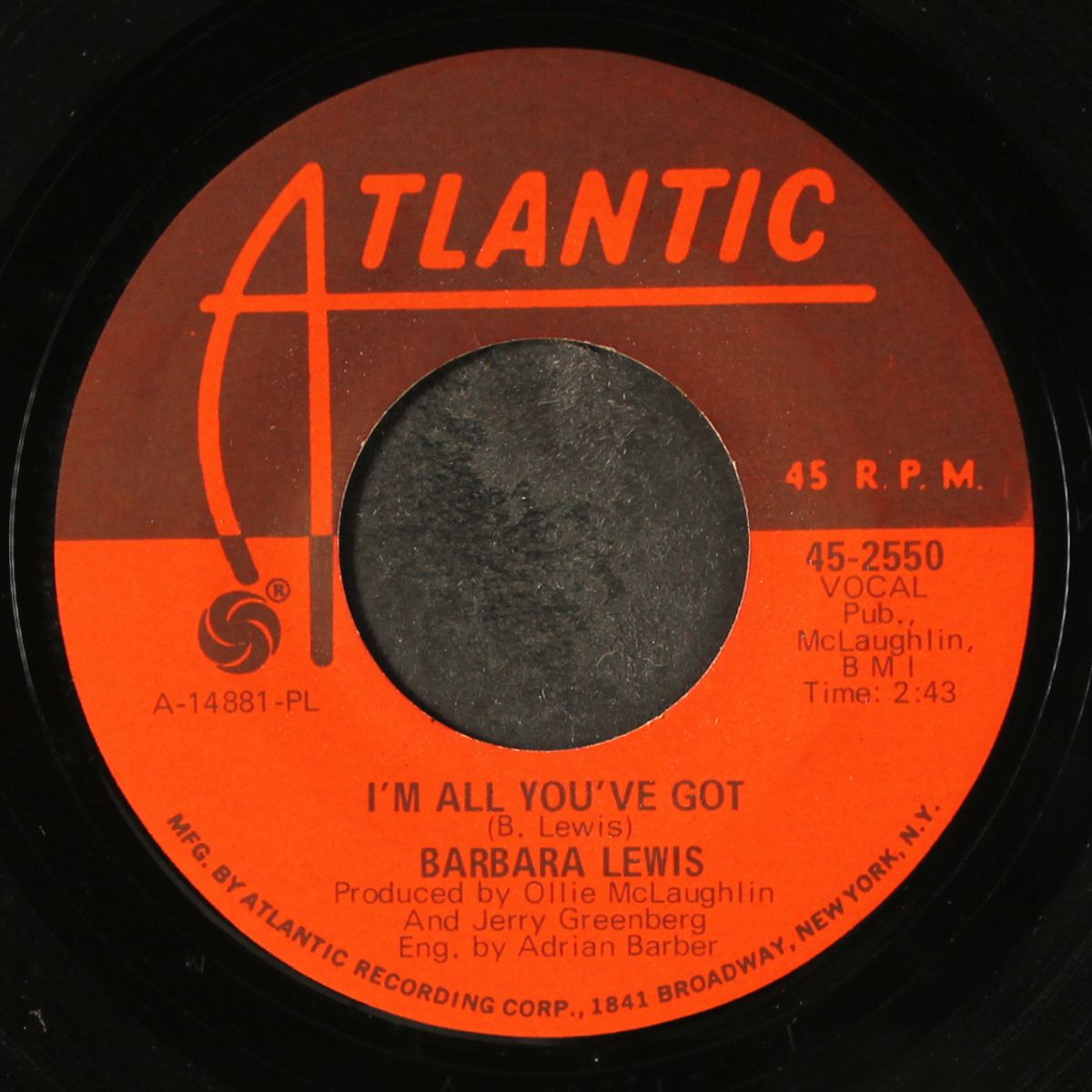 you're a dream maker / i'm all you've got by BARBARA LEWIS
