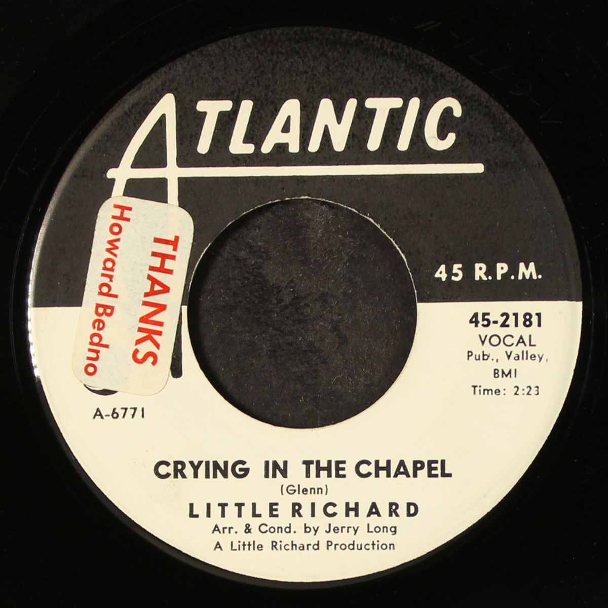 crying in the chapel / hole in the wall by LITTLE RICHARD