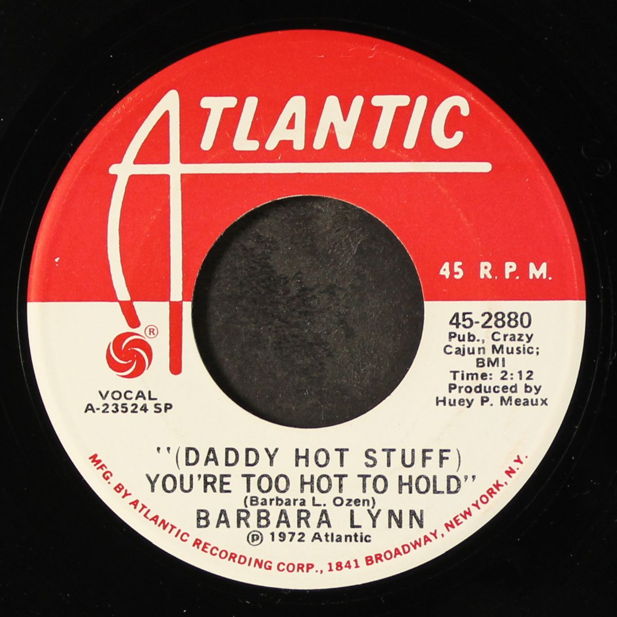 you better quit it / you're too hot to hold by BARBARA LYNN
