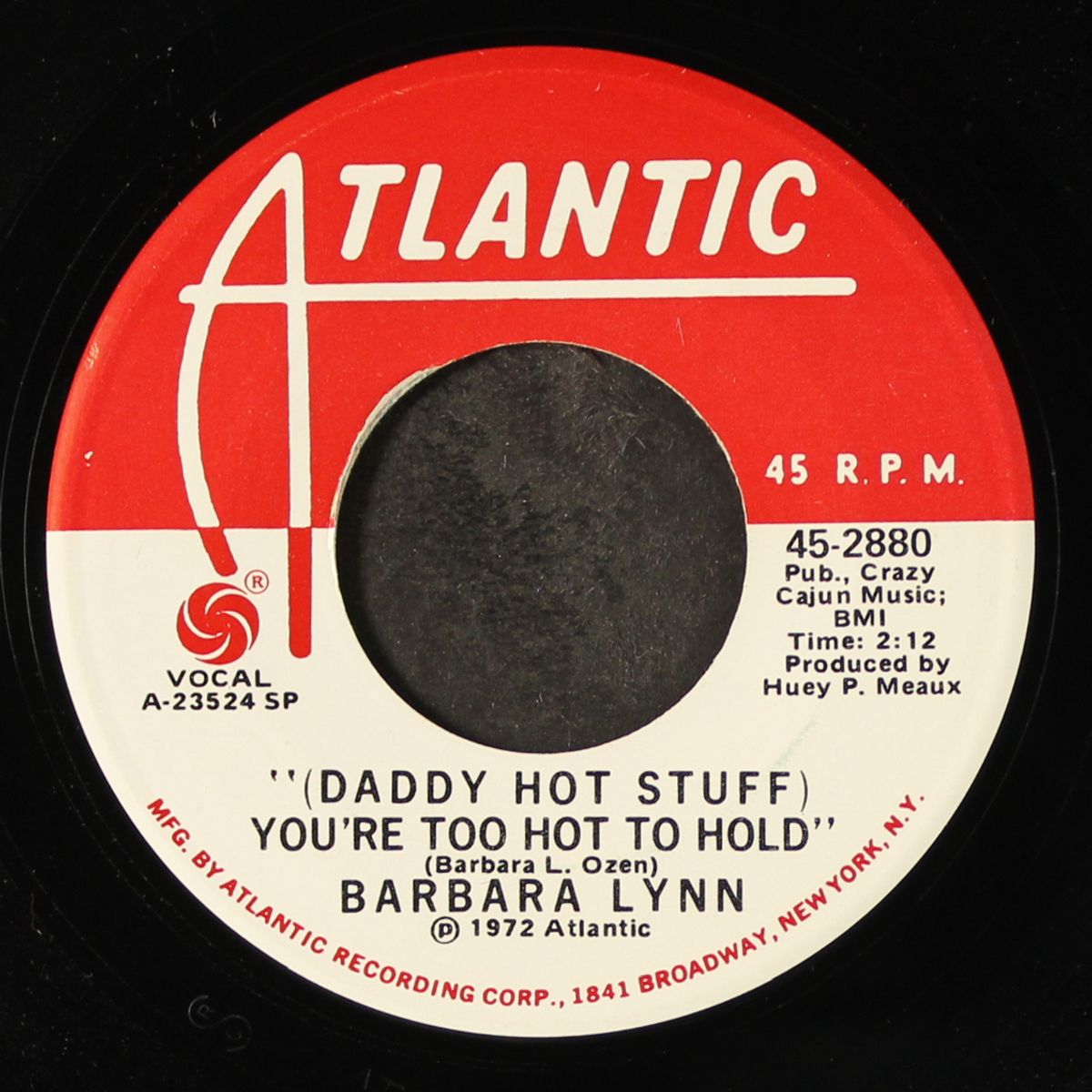 you better quit it / you're too hot to hold by BARBARA LYNN