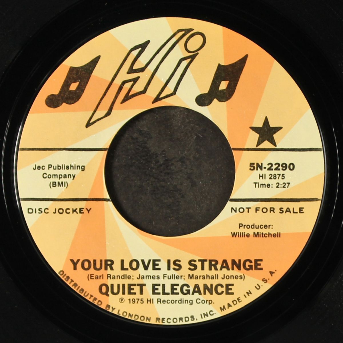 your love is strange / love will make you feel better by QUIET ELEGANCE