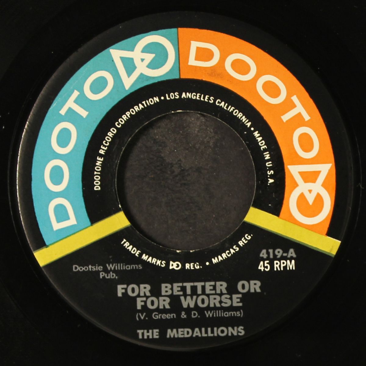 for better or for worse / i wonder, wonder, wonder by MEDALLIONS