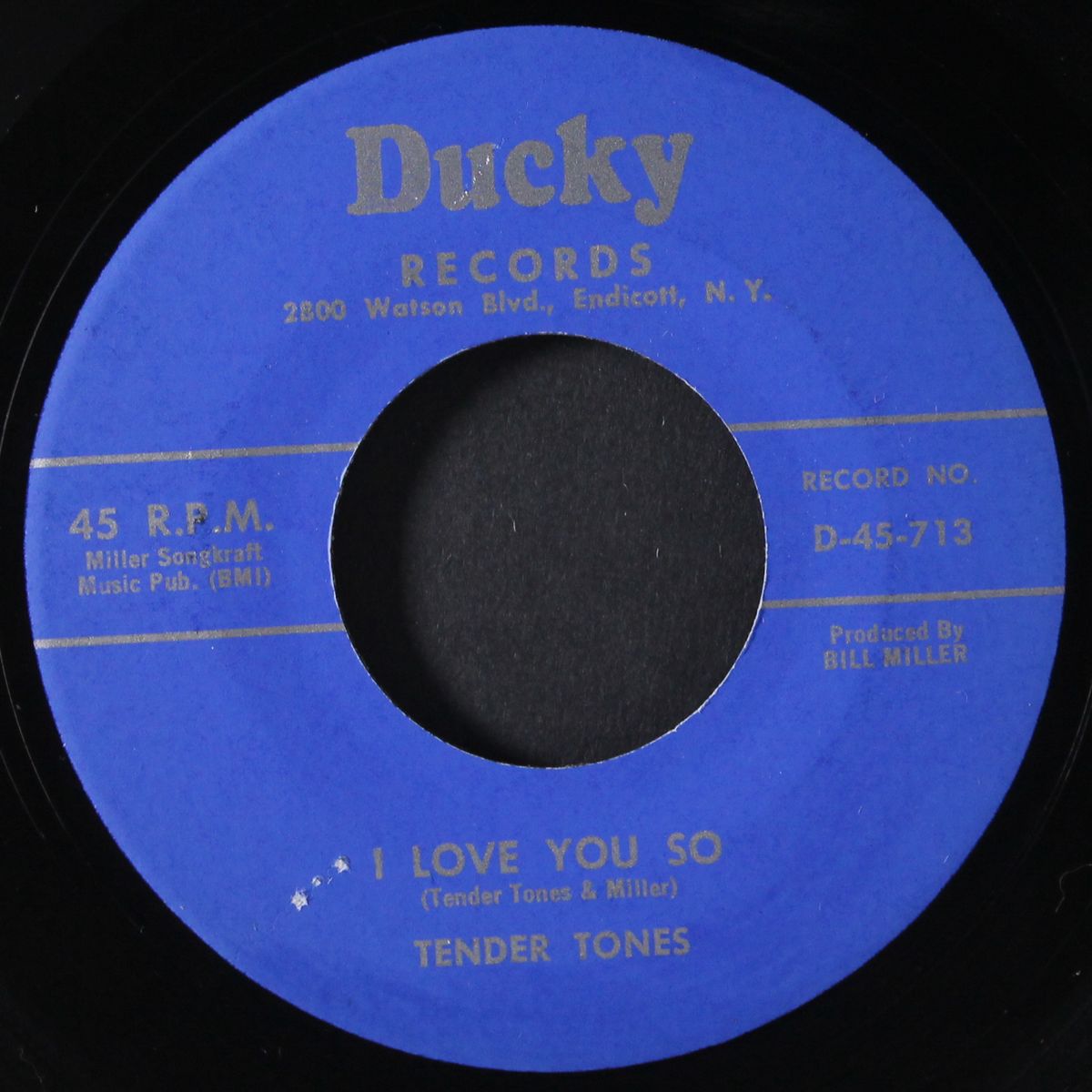 i love you so / just for a little while by TENDER TONES