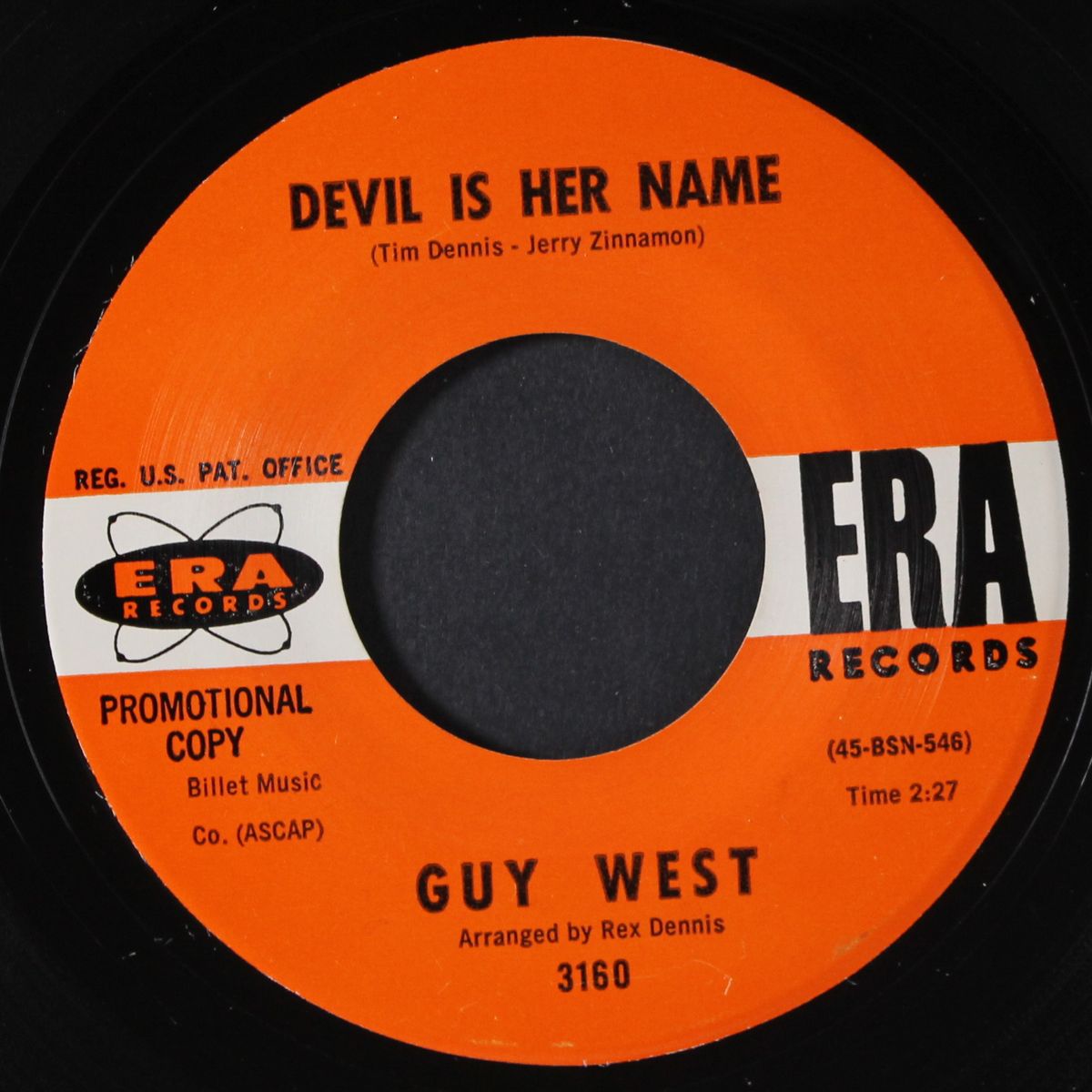 exit loneliness, enter love / devil is her name by GUY WEST