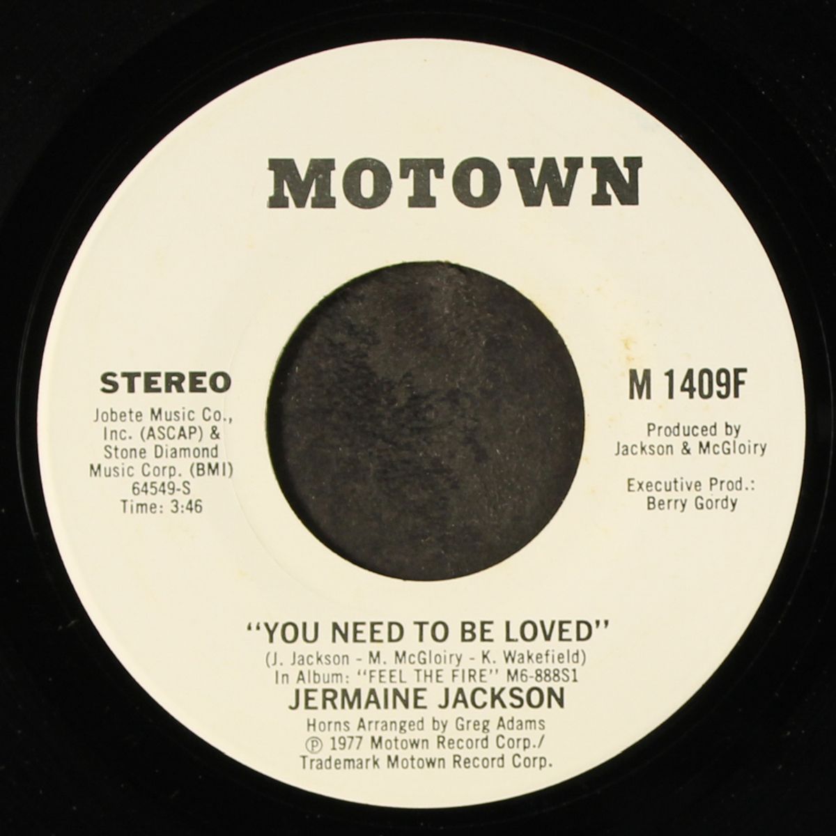 you need to be loved / mono by JERMAINE JACKSON