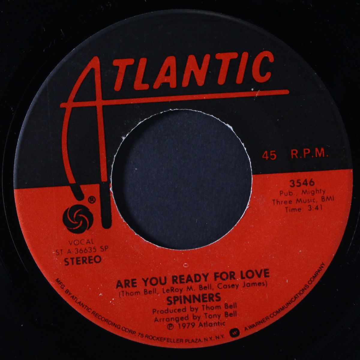 are you ready for love / once you fall in love by SPINNERS