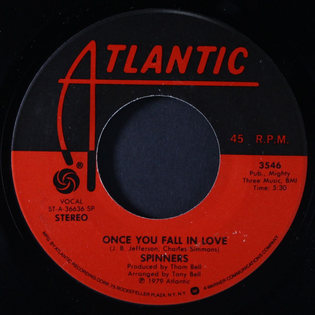 are you ready for love / once you fall in love by SPINNERS