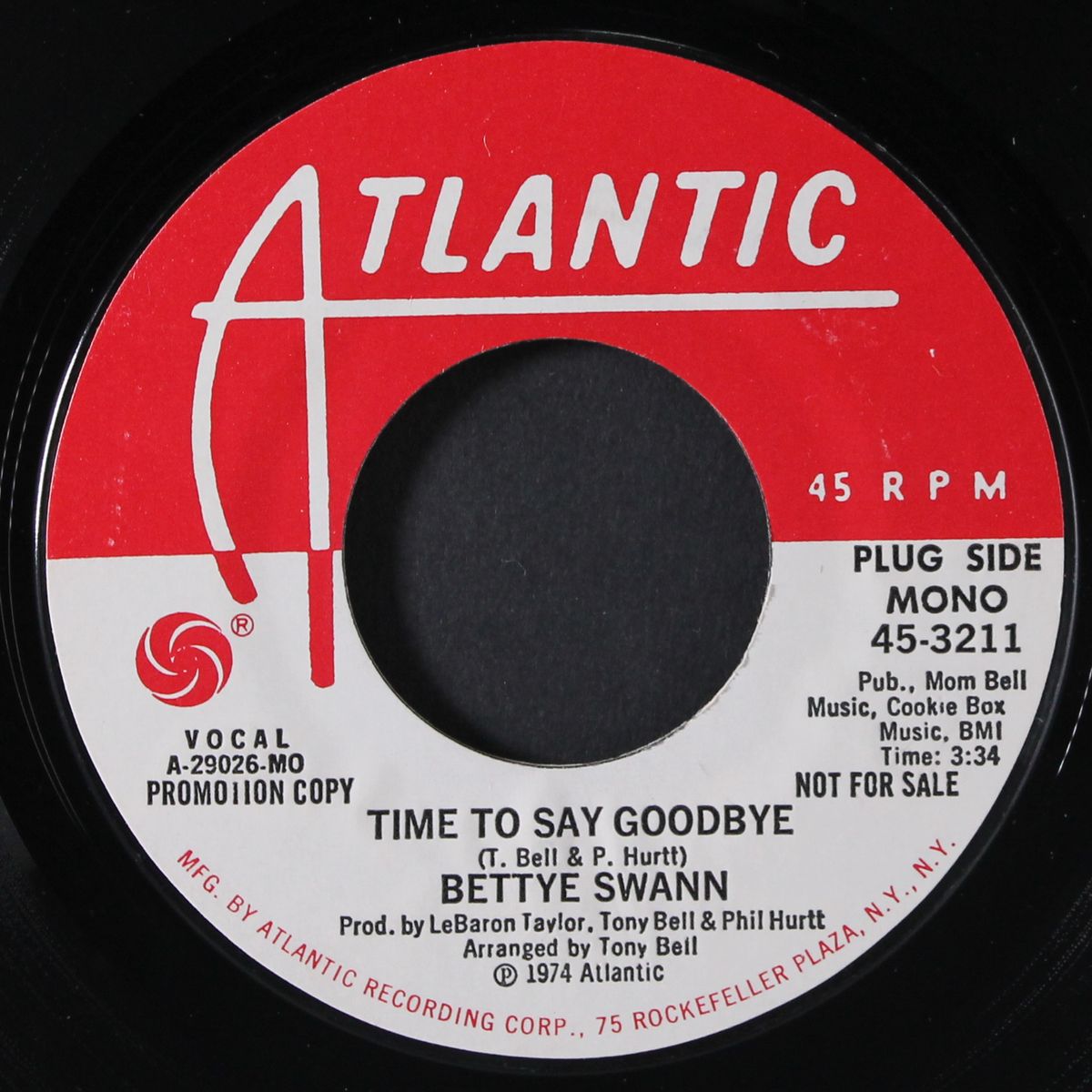 time to say goodbye / mono by BETTYE SWANN