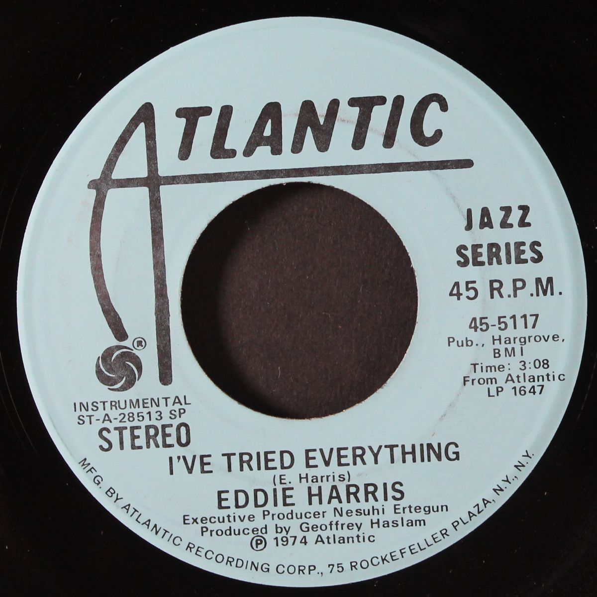 i've tried everything / baby by EDDIE HARRIS