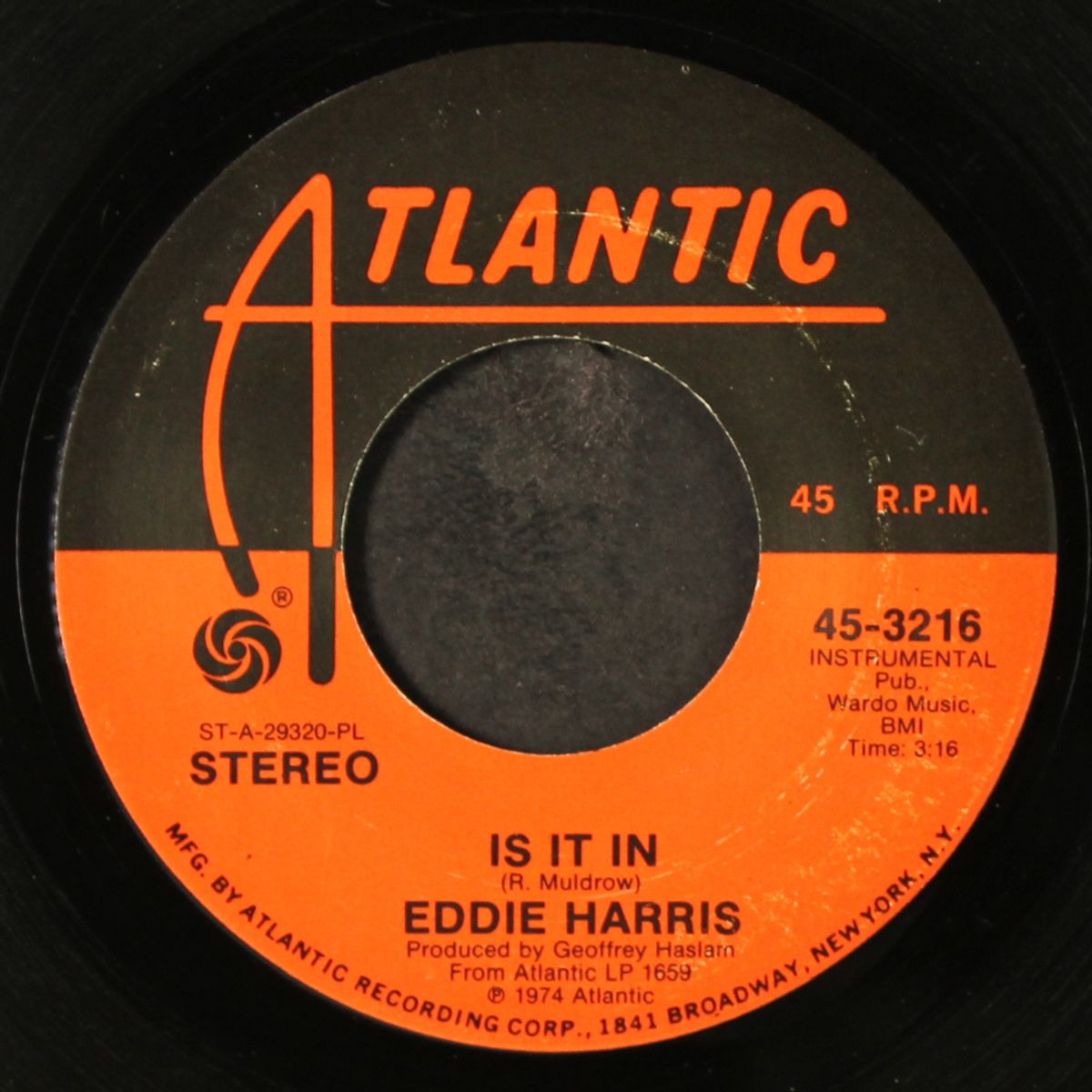 is it in / funkaroma by EDDIE HARRIS