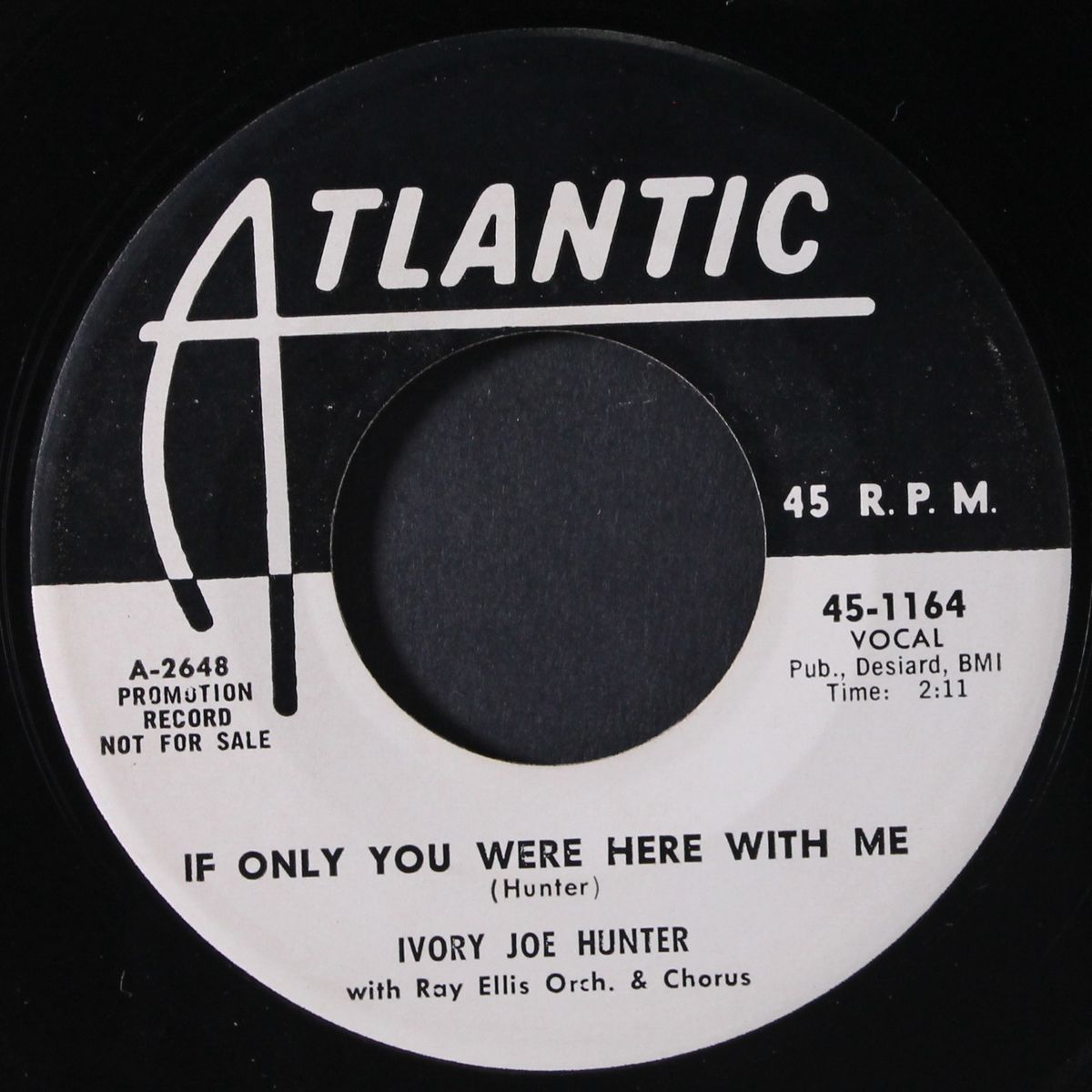 all about the blues / if only you were here with me by IVORY JOE HUNTER