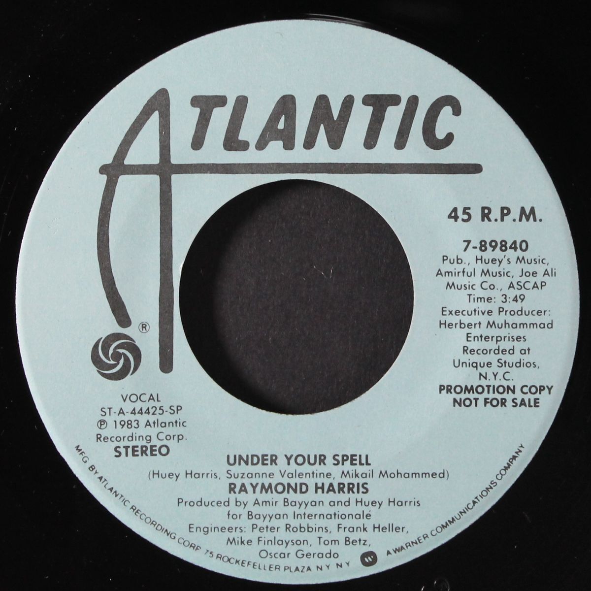 under your spell / same by RAYMOND HARRIS