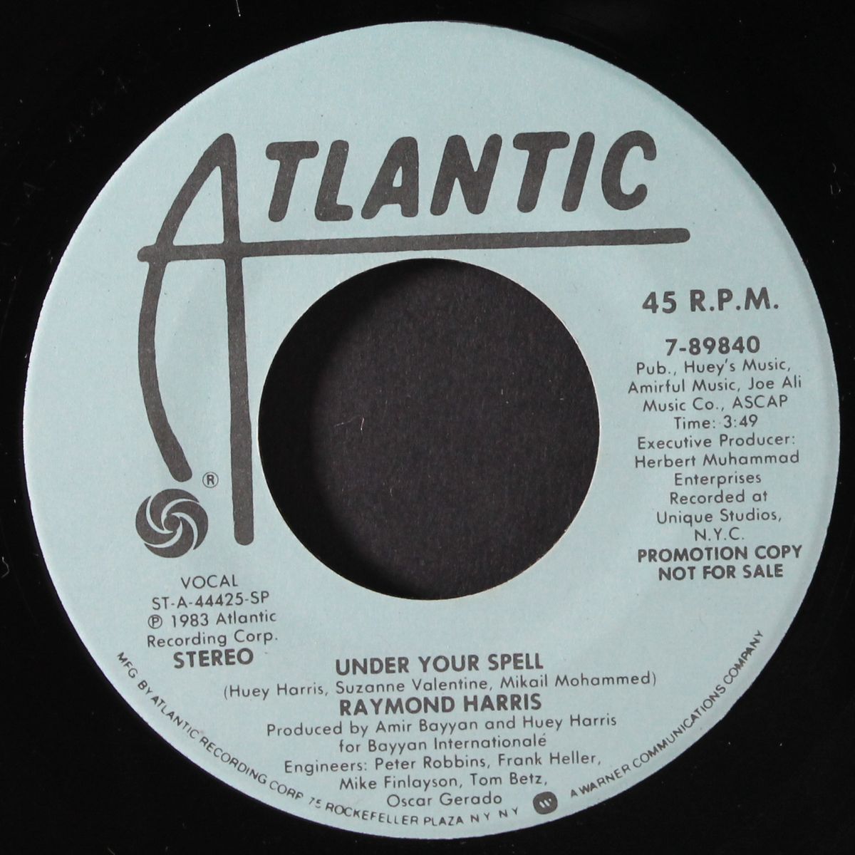 under your spell / same by RAYMOND HARRIS