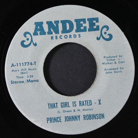 PRINCE JOHNNY ROBINSON