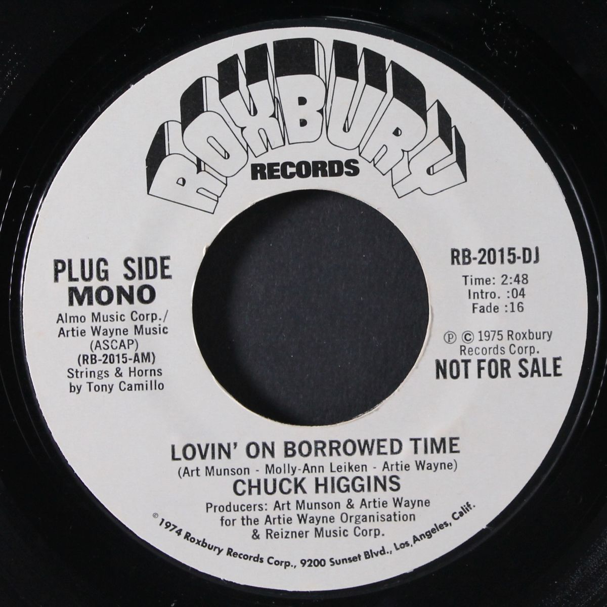 lovin' on borrowed time / mono by CHUCK HIGGINS