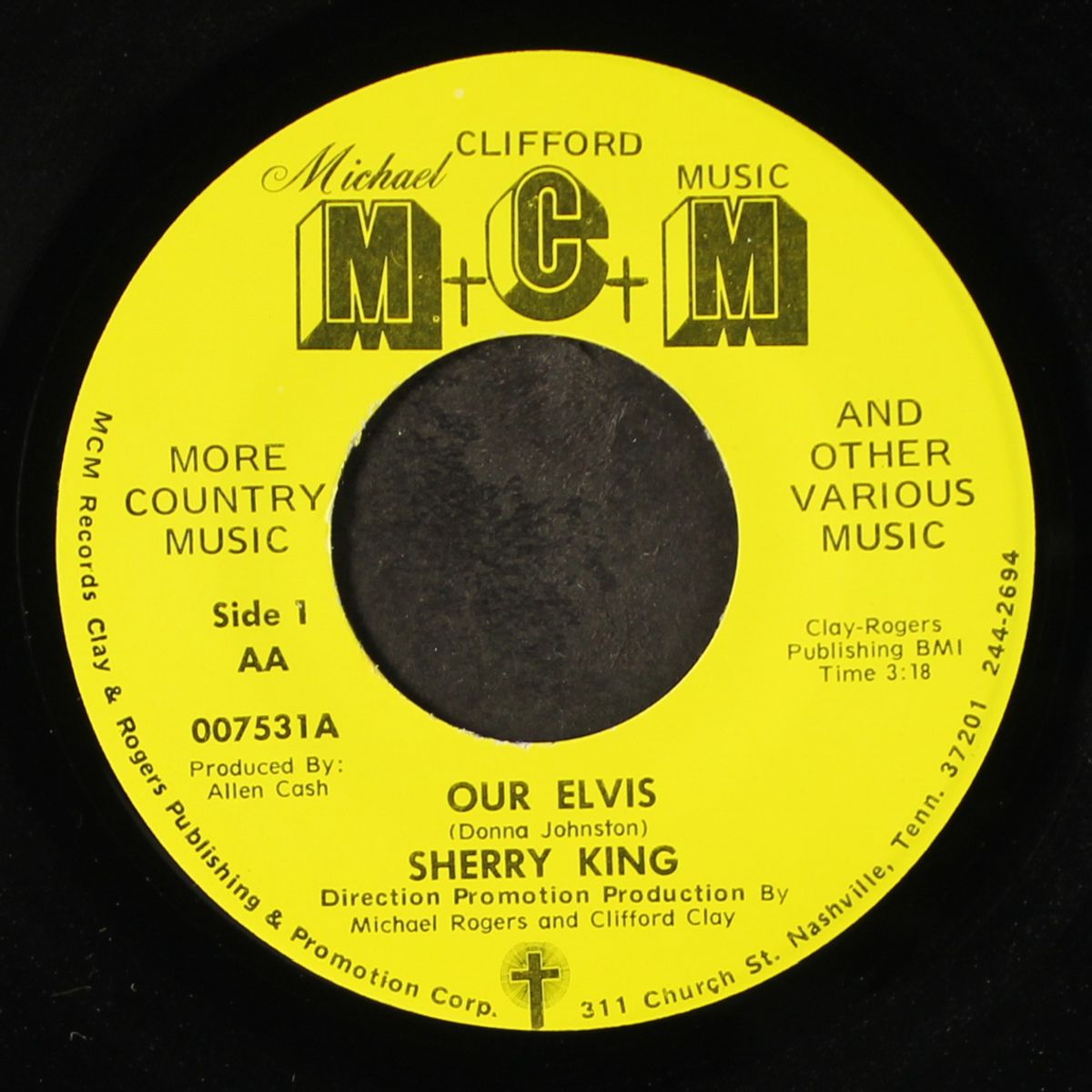our elvis / pretend by SHERRY KING