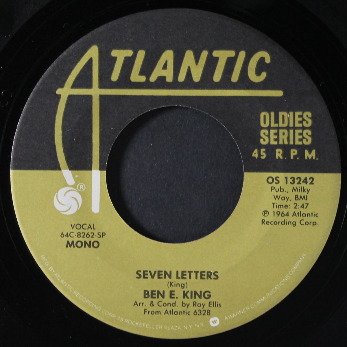 seven letters / gypsy by BEN E. KING