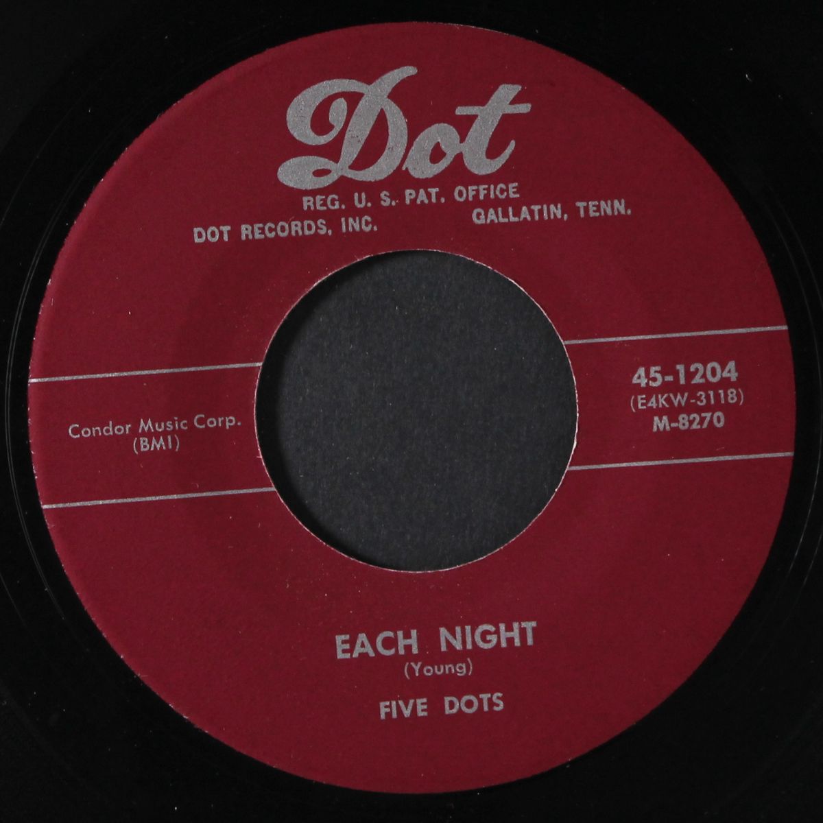 the other night / each night by FIVE DOTS