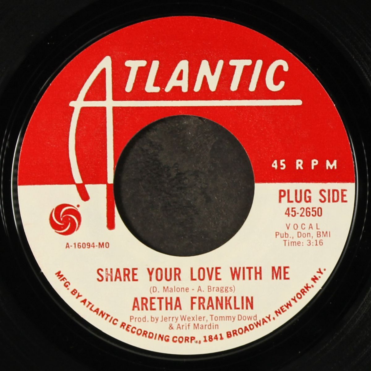 share your love with me / pledging my love by ARETHA FRANKLIN