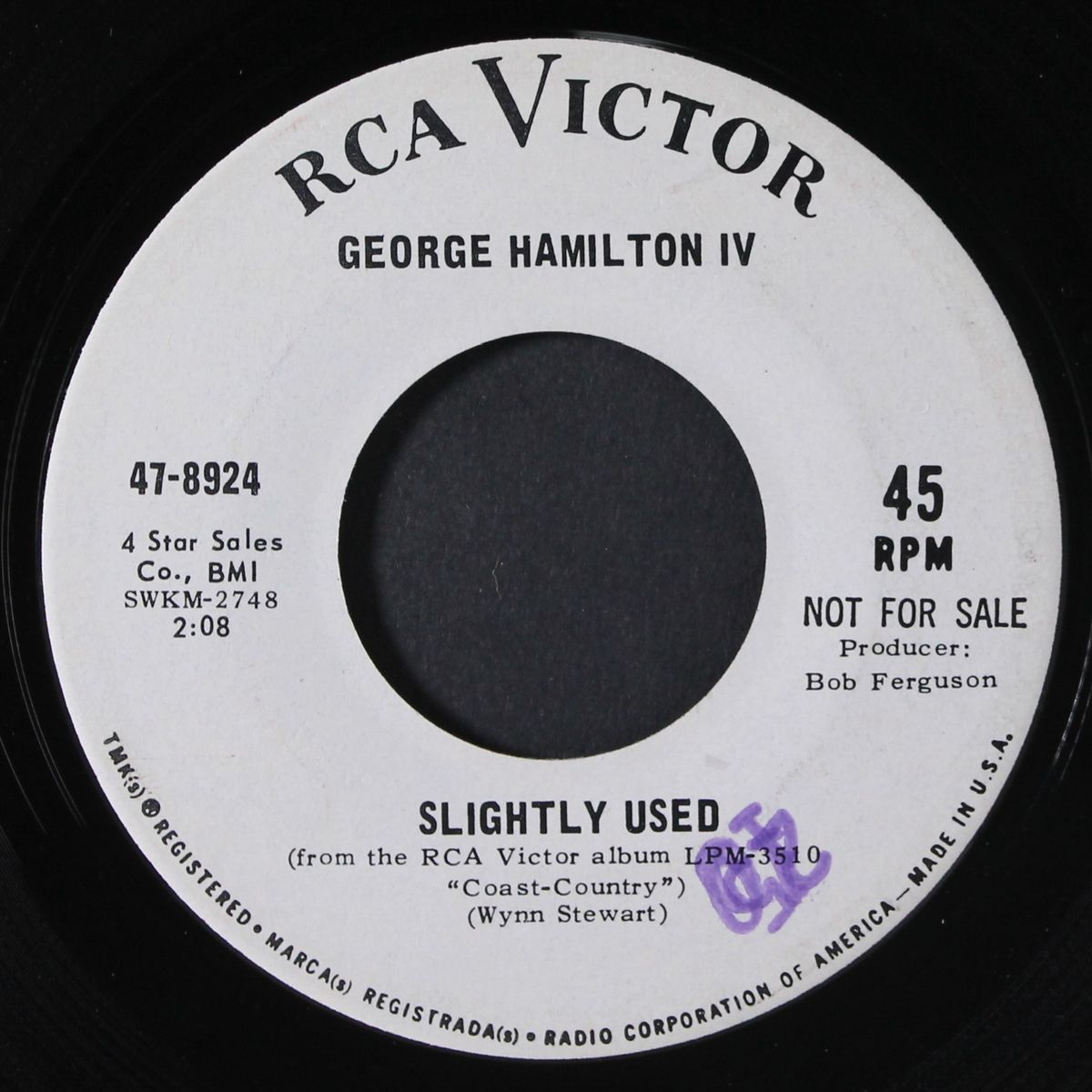early morning rain / slightly used by GEORGE HAMILTON IV