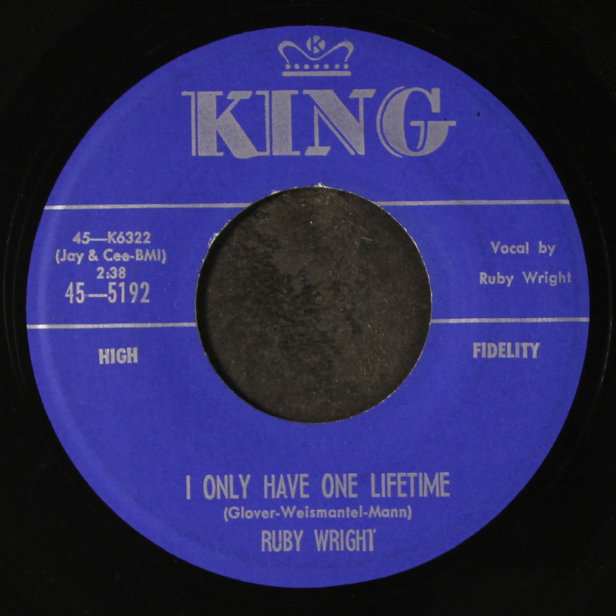 three stars / i only have one lifetime by RUBY WRIGHT