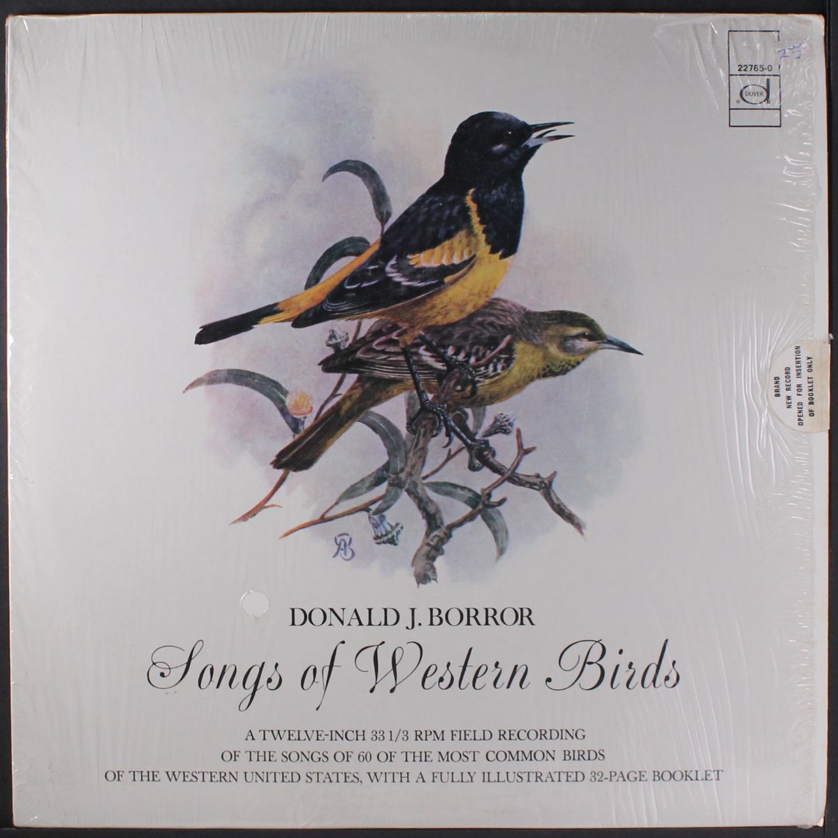 songs of western birds by DONALD J. BORROR