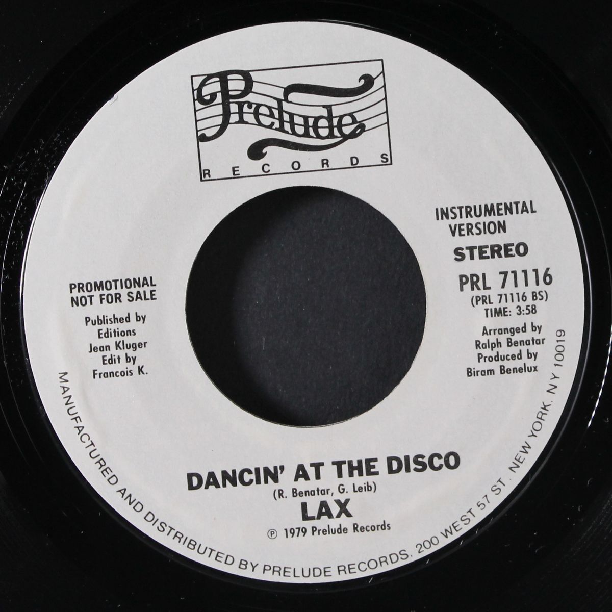dancin' at the disco / instro by LAX