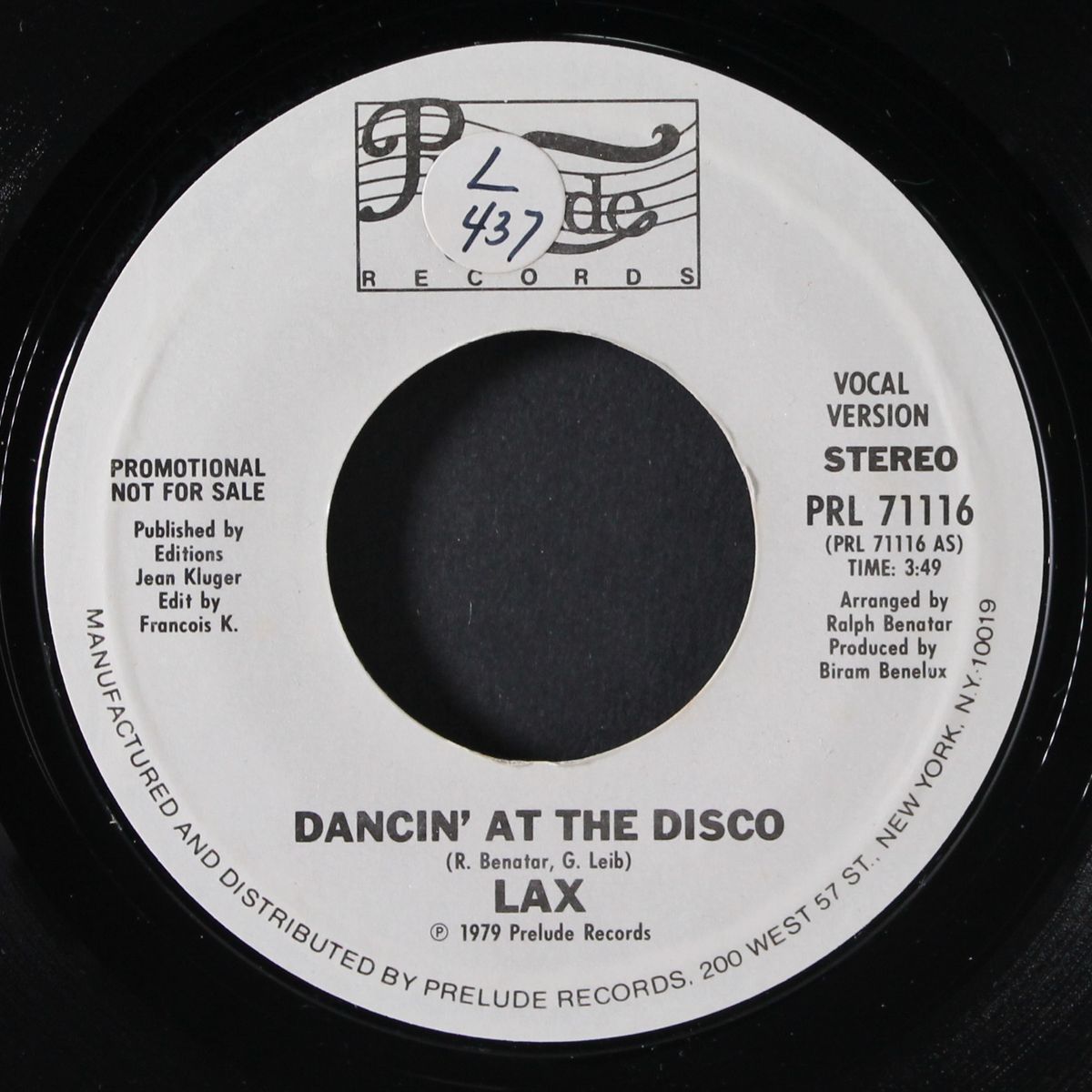 dancin' at the disco / instro by LAX