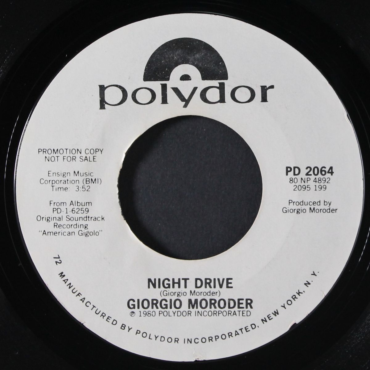night drive / same by GIORGIO MORODER
