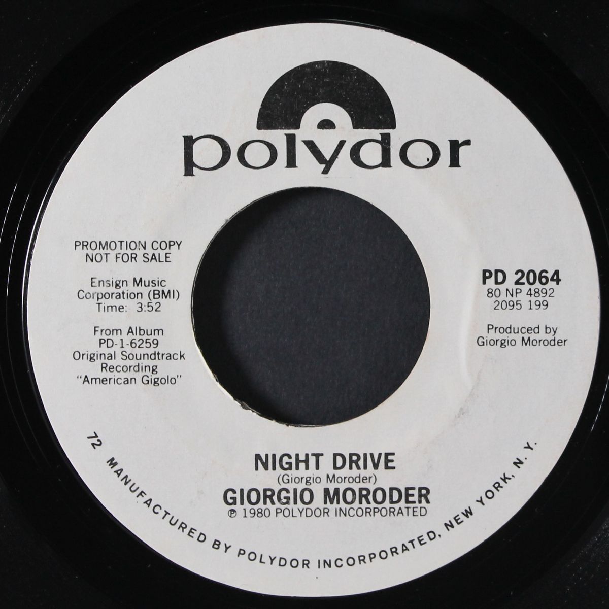 night drive / same by GIORGIO MORODER