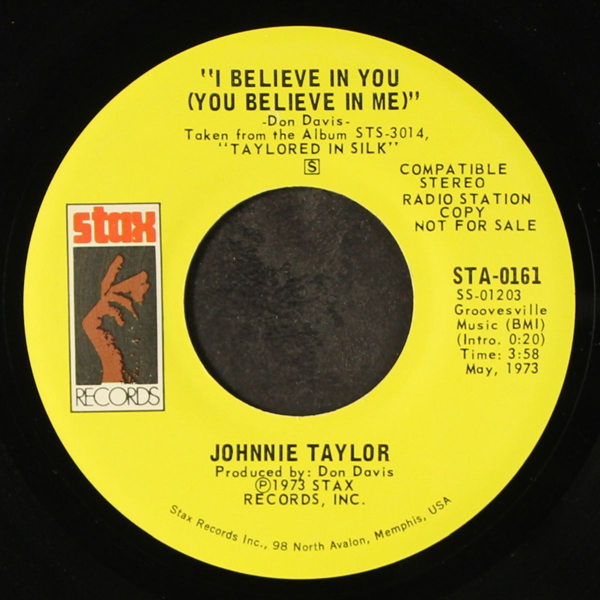i believe in you / same by JOHNNIE TAYLOR