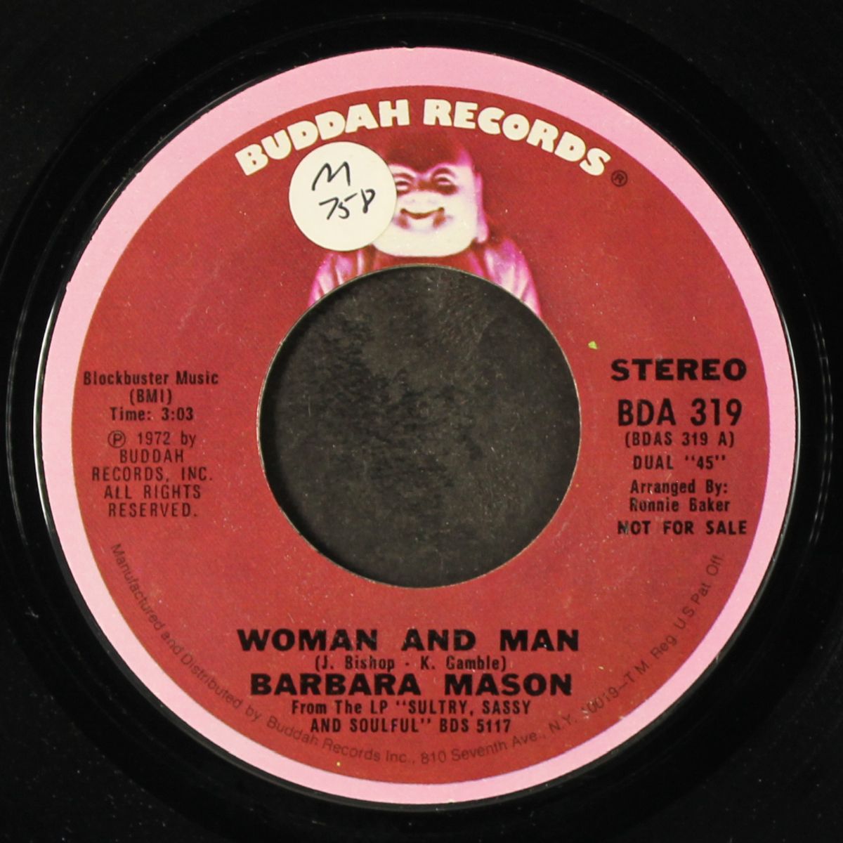 woman and man / mono by BARBARA MASON
