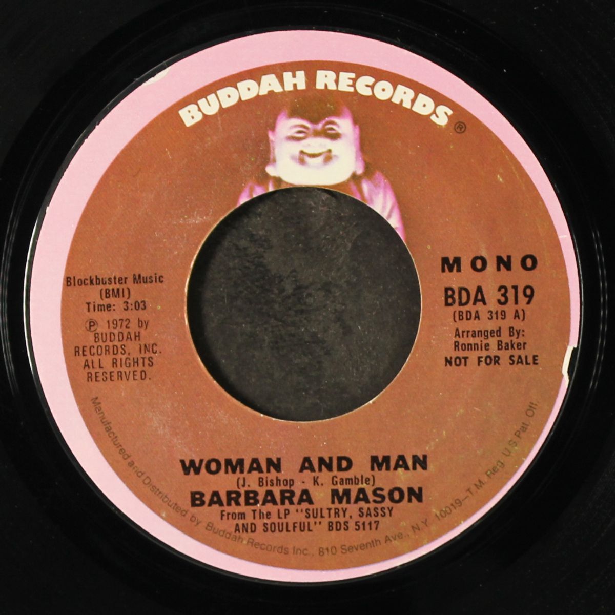woman and man / mono by BARBARA MASON
