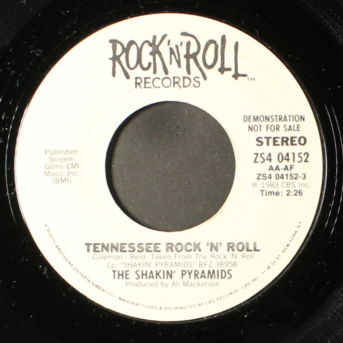 tennessee rock 'n' roll / same by SHAKIN' PYRAMIDS