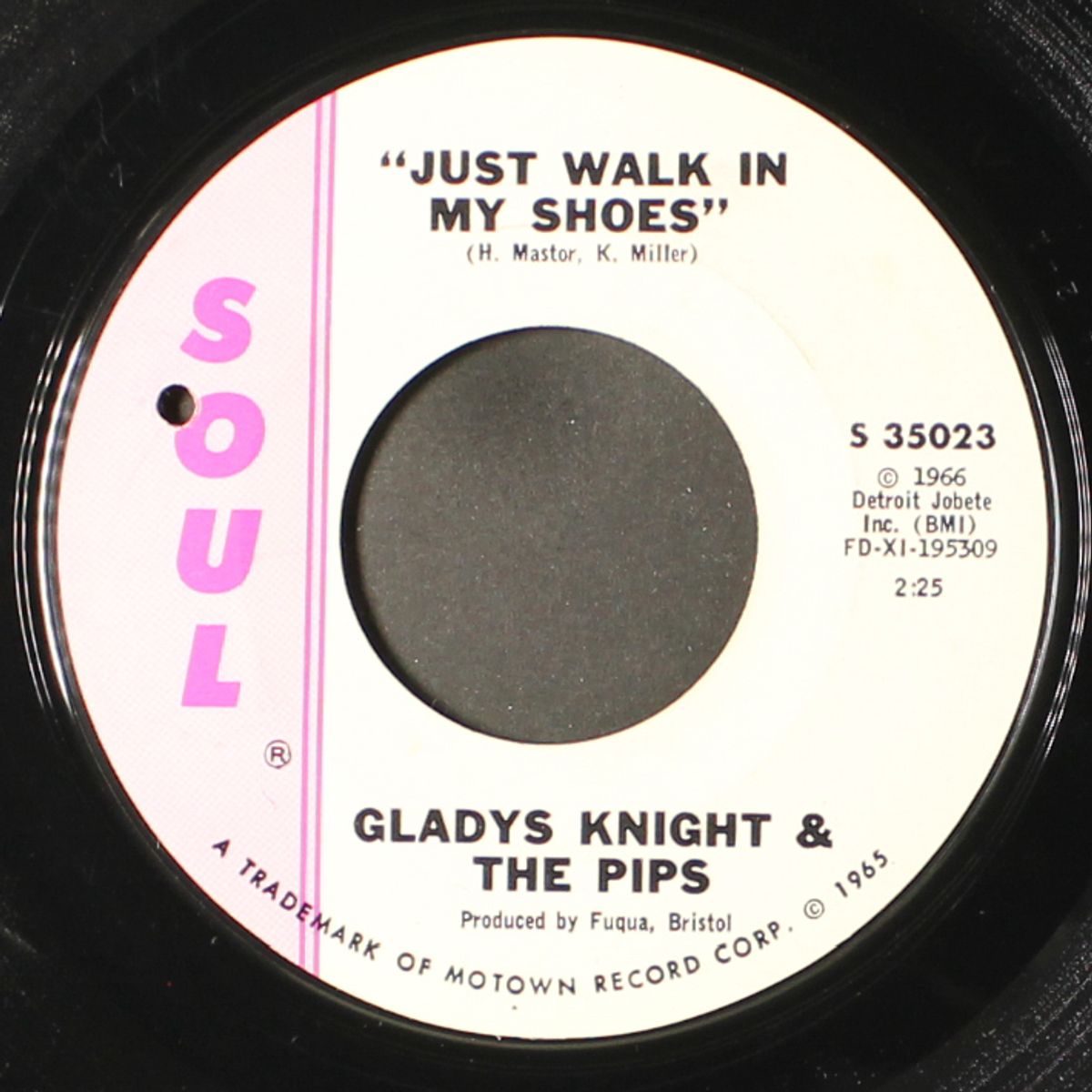 just walk in my shoes / stepping closer to your heart by GLADYS KNIGHT & PIPS