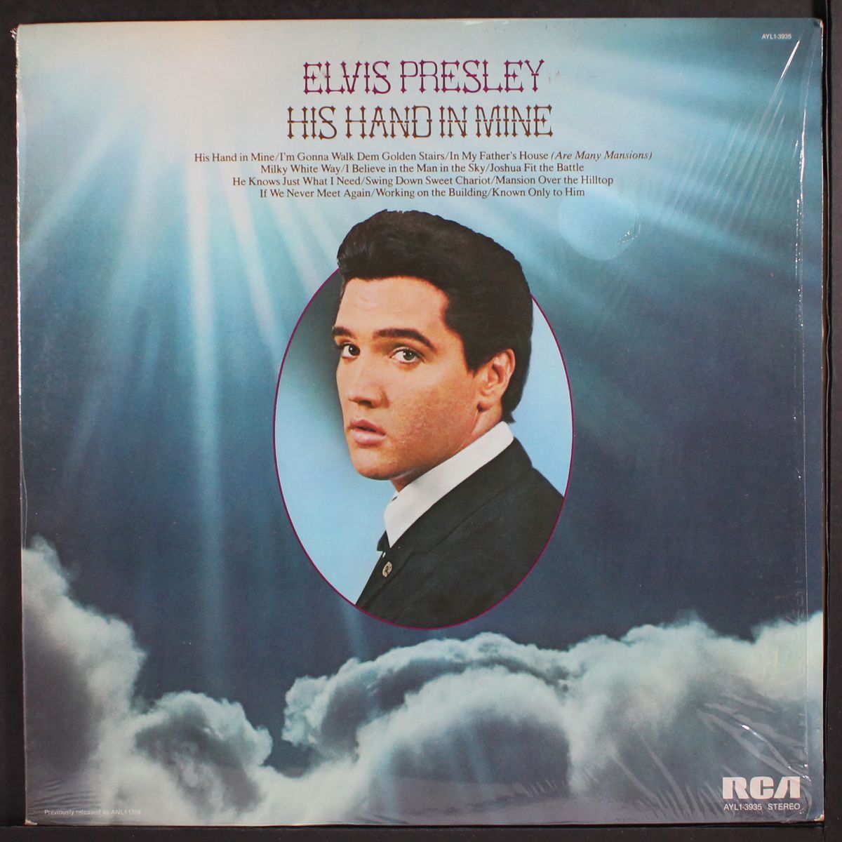 his hand in mine by ELVIS PRESLEY