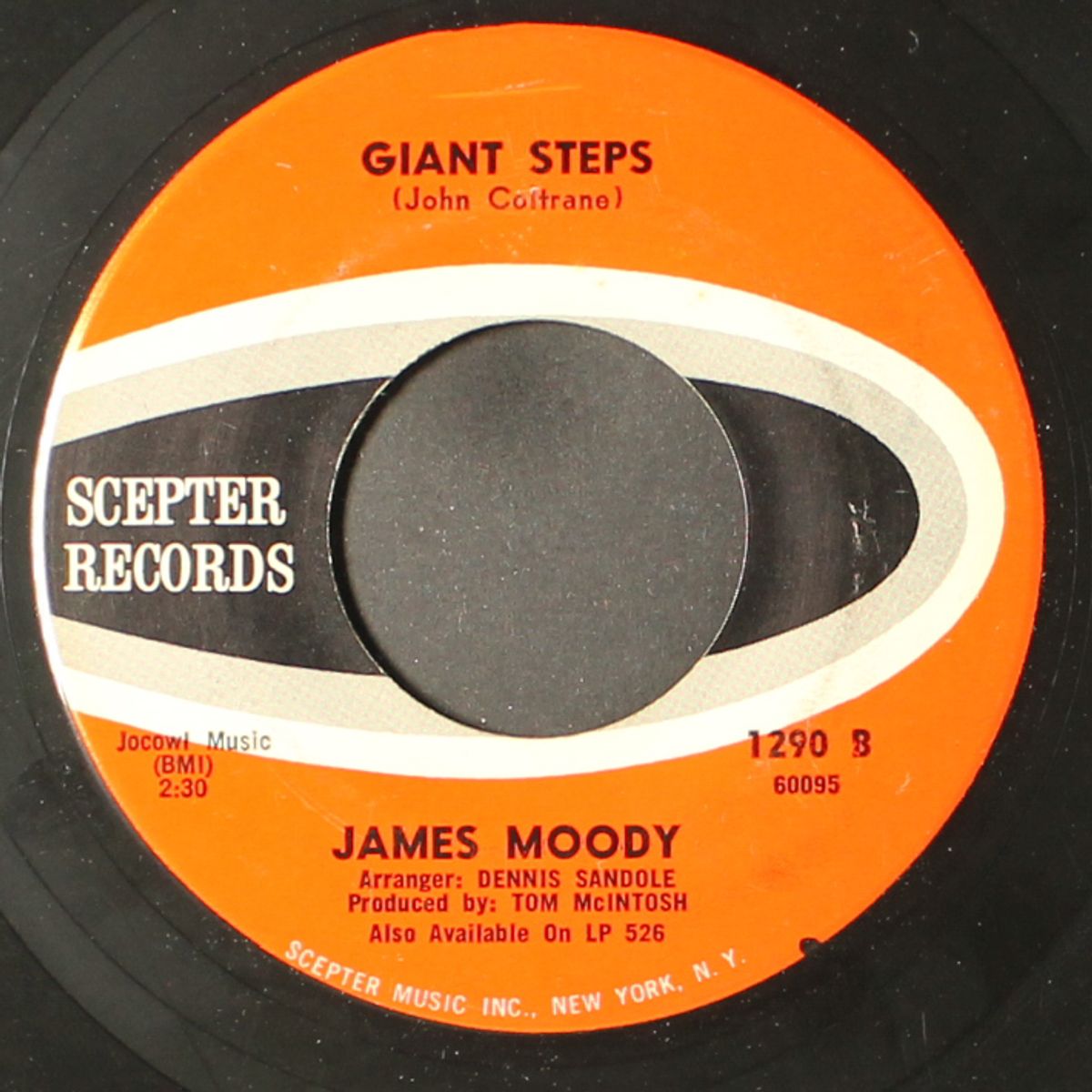 if you grin (you're in) / giant steps by JAMES MOODY
